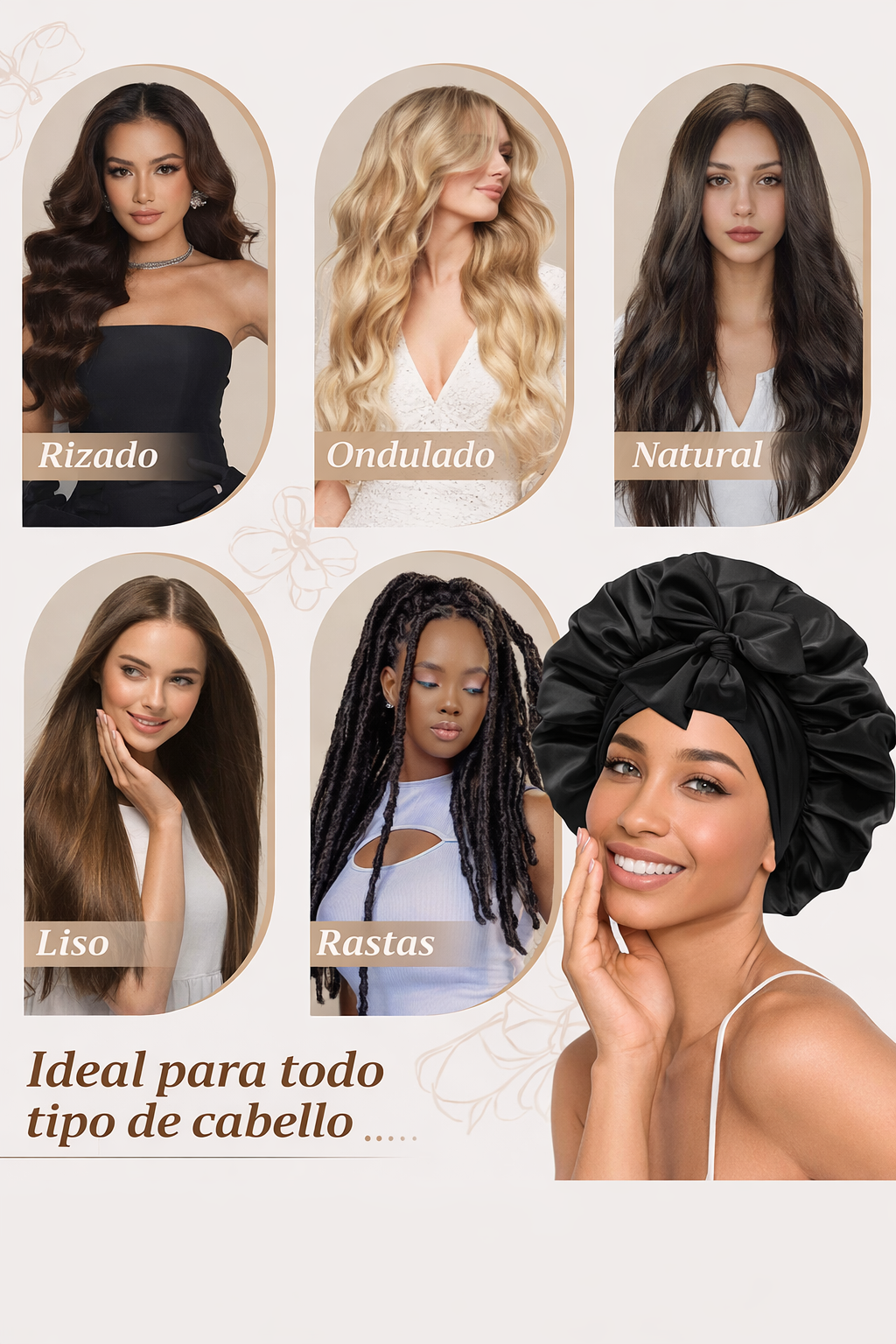 Gorro de Satin